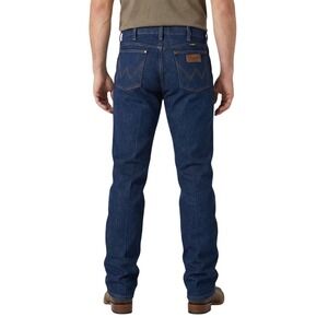 Wrangler 0047MWZ Mens Dark Wash Denim Jeans 40x34 Cowboy Cut Pro Rodeo Western